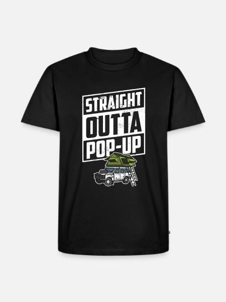 Wohnmobilzubehör Pop-up-camper - Männer Premium Bio T-Shirt - Schwarz