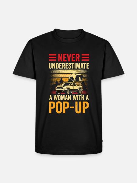 Wohnmobilzubehör Pop-up-camper - Männer Premium Bio T-Shirt - Schwarz