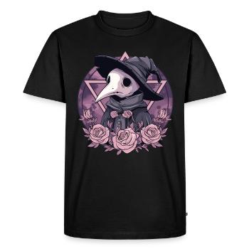 Médecin de la peste Kawaii Pastel Gothique - T-shirt Premium bio Homme - noir - Devant - Nico (187cm)