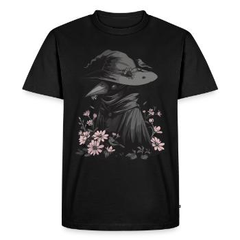 Médecin de la peste Kawaii Pastel Gothique - T-shirt Premium bio Homme - noir - Devant - Nico (187cm)