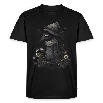 Médecin de la peste Kawaii Pastel Gothique - T-shirt Premium bio Homme - noir - Devant - Nico (187cm)
