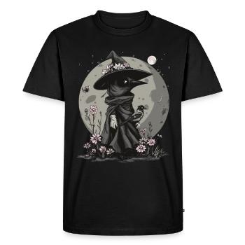 Médecin de la peste Kawaii Pastel Gothique - T-shirt Premium bio Homme - noir - Devant - Nico (187cm)