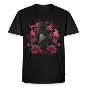 Médecin de la peste Kawaii Pastel Gothique - T-shirt Premium bio Homme - noir - Devant - Nico (187cm)