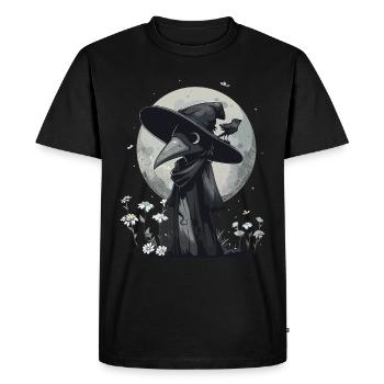 Médecin de la peste Kawaii Pastel Gothique - T-shirt Premium bio Homme - noir - Devant - Nico (187cm)