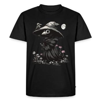 Médecin de la peste Kawaii Pastel Gothique - T-shirt Premium bio Homme - noir - Devant - Nico (187cm)