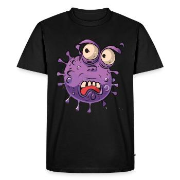 Hand sanitizer Hand washing - Men's Premium Organic T-Shirt - black - Front - Nico (187cm)