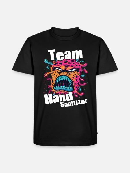 Hand sanitizer Hand washing - Men's Premium Organic T-Shirt - black
