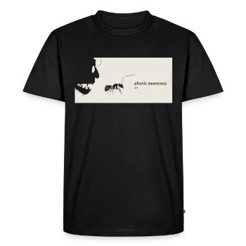 phonemisPhonemic consciousness science - Men's Premium Organic T-Shirt - black - Front - Nico (187cm)