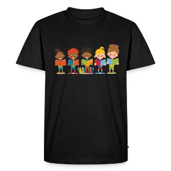 phonemisPhonemic consciousness science - Men's Premium Organic T-Shirt - black - Front - Nico (187cm)