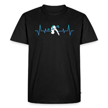 Water Sports Springboard Diver - Men's Premium Organic T-Shirt - black - Front - Nico (187cm)