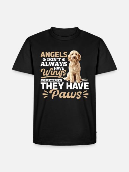 Goldendoodle Dog Owner - Männer Premium Bio T-Shirt - Schwarz