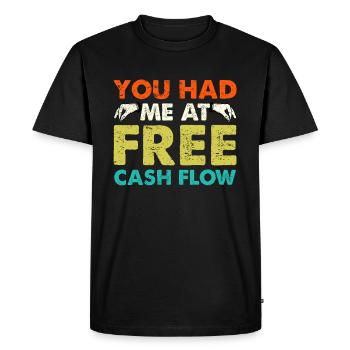 Funny quote tax advisor entrepreneur - Men's Premium Organic T-Shirt - black - Front - Nico (187cm)