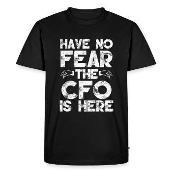 Funny quote tax advisor entrepreneur - Men's Premium Organic T-Shirt - black - Front - Nico (187cm)