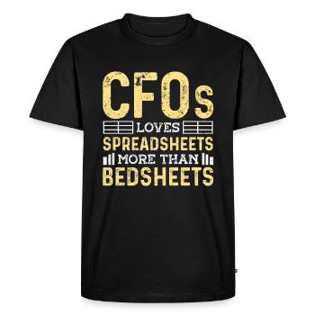 Funny quote tax advisor entrepreneur - Men's Premium Organic T-Shirt - black - Front - Nico (187cm)