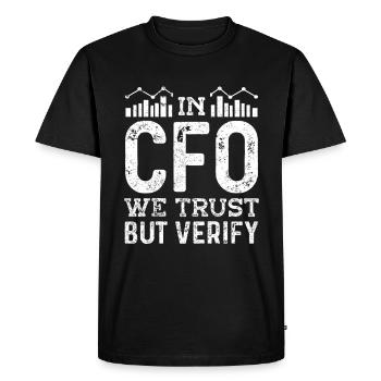 Funny quote tax advisor entrepreneur - Men's Premium Organic T-Shirt - black - Front - Nico (187cm)