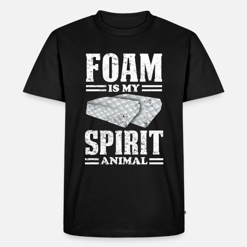Restauratorin Polstermöbel - Männer Premium Bio T-Shirt - Schwarz