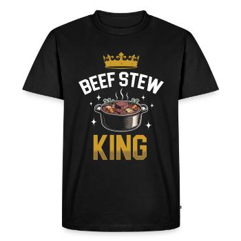 Nourriture drôle de Thanksgiving -fans Meme - T-shirt Premium bio Homme - noir - Devant - Nico (187cm)