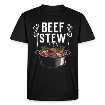 Nourriture drôle de Thanksgiving -fans Meme - T-shirt Premium bio Homme - noir - Devant - Nico (187cm)