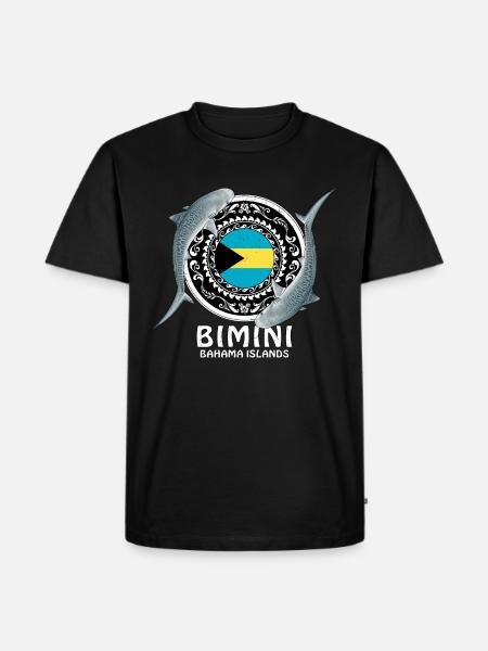 Bimini Bahamas - Men's Premium Organic T-Shirt - black