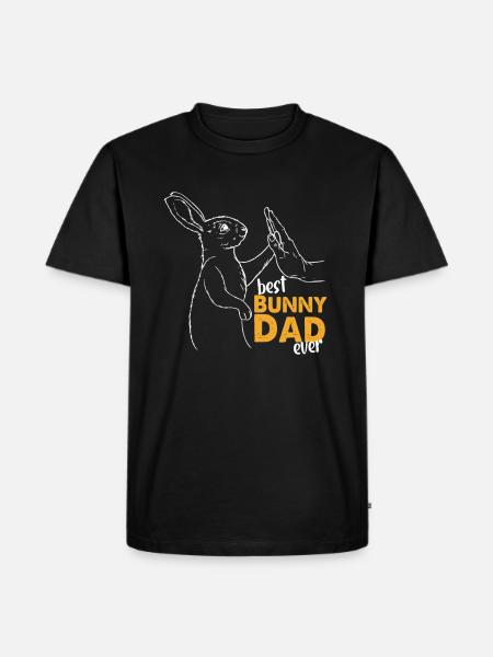 Best Dad Ever - Men's Premium Organic T-Shirt - black