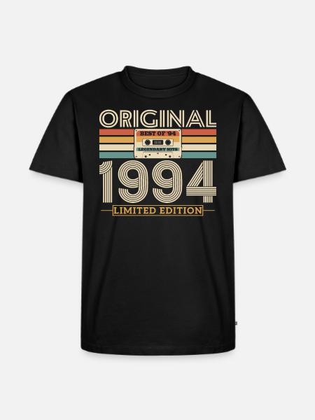 Unique birthday present 1994 - Men's Premium Organic T-Shirt - black