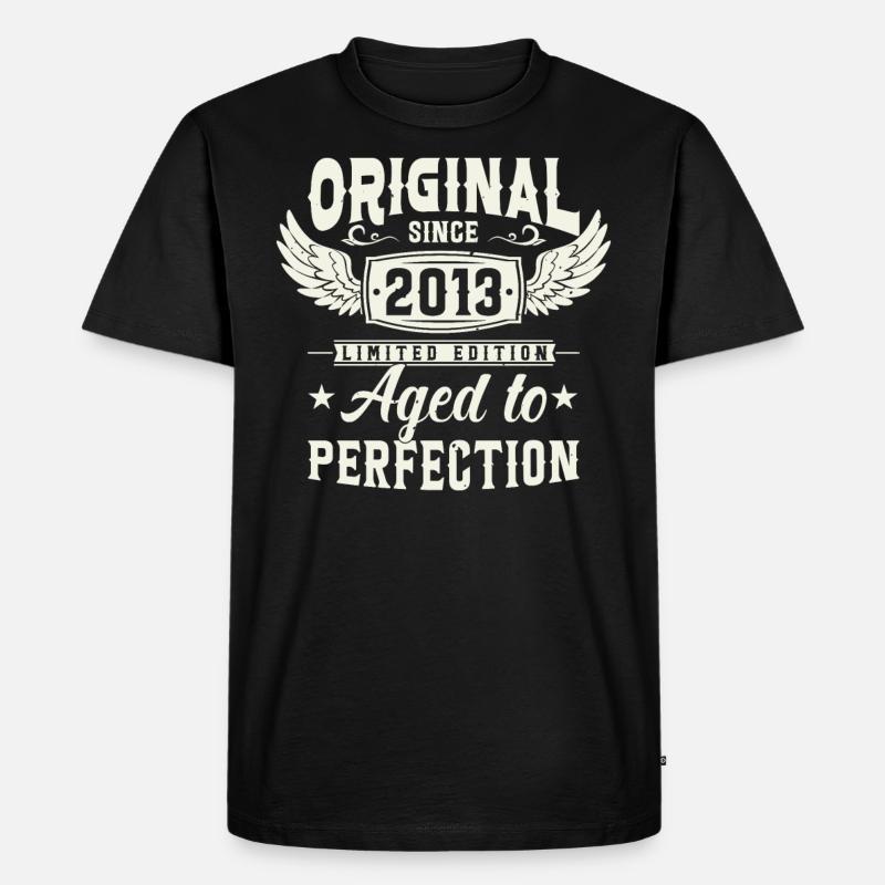 Legendär seit 2013 - Männer Premium Bio T-Shirt - Schwarz