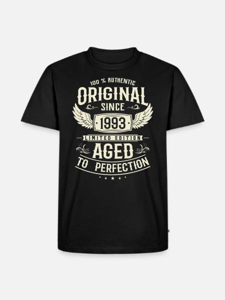 Millésime légendaire 1993 - T-shirt Premium bio Homme - noir