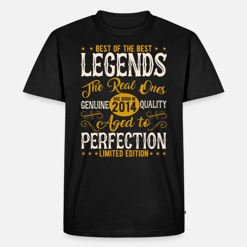Legendary since 2014 - Men's Premium Organic T-Shirt - black