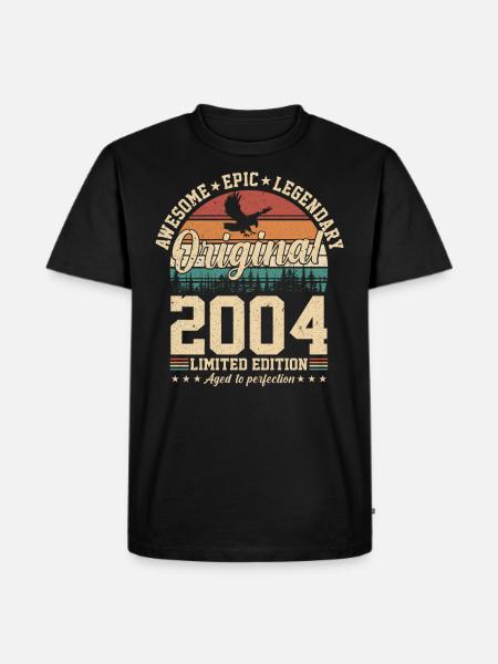 Millésime 2004 - T-shirt Premium bio Homme - noir