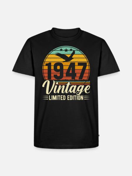 1947 - A legendary masterpiece - Men's Premium Organic T-Shirt - black