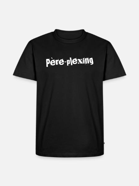 Père-plexing Éclatant - T-shirt Premium bio Homme - noir