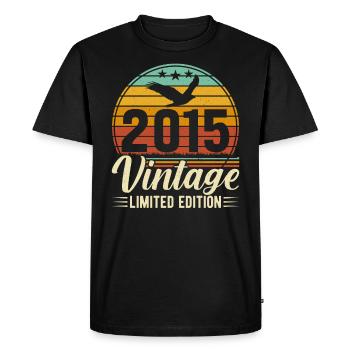 Born Legends 2015 - Men's Premium Organic T-Shirt - black - Front - Nico (187cm)