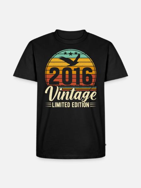 Millésime 2016 Légendes - T-shirt Premium bio Homme - noir