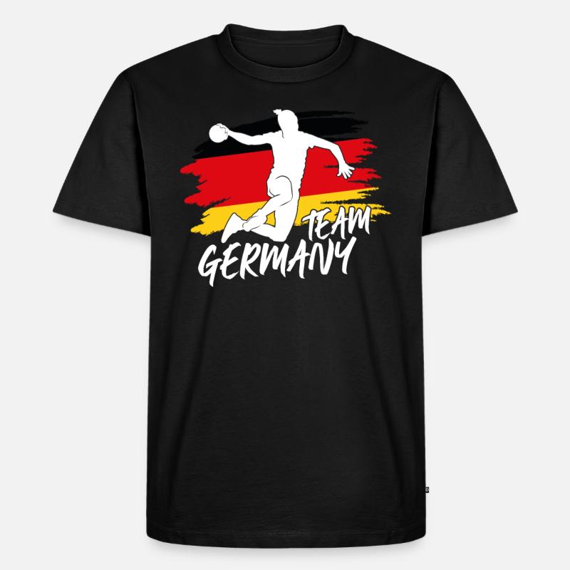Germany Handball Masterclass - Men's Premium Organic T-Shirt - black