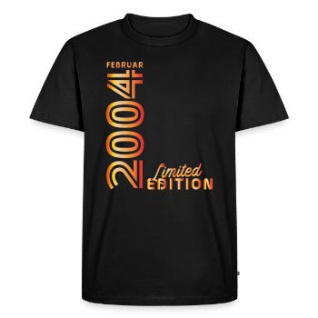 20 years anniversary edition - February 2004 - Men's Premium Organic T-Shirt - black - Front - Nico (187cm)