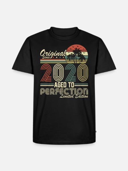 2020 - Men's Premium Organic T-Shirt - black