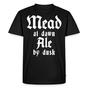 Love Beer Medieval Mead Festival - Men's Premium Organic T-Shirt - black - Front - Nico (187cm)