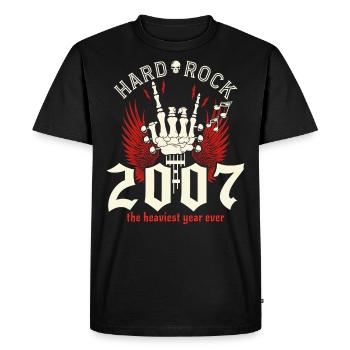 18 Year Old Rock 18th Anniversary 2007 - Men's Premium Organic T-Shirt - black - Front - Nico (187cm)
