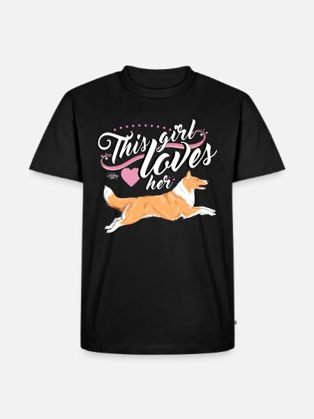 pkcolliegirl3 - Männer Premium Bio T-Shirt - Schwarz