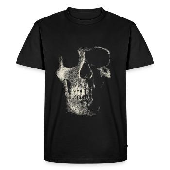 Skull - T-shirt Premium bio Homme - noir - Devant - Nico (187cm)