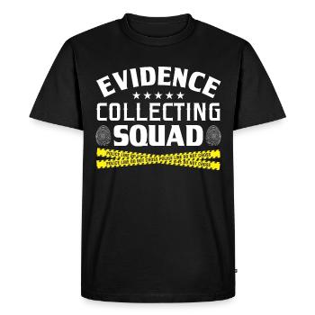 Forensic Scientist Forensic Forensic Science - Men's Premium Organic T-Shirt - black - Front - Nico (187cm)