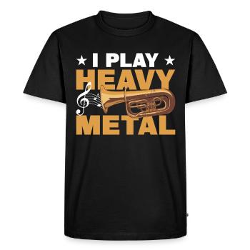 Euphonium Euphonium Player Brass Euphonist Euphonist - Men's Premium Organic T-Shirt - black - Front - Nico (187cm)