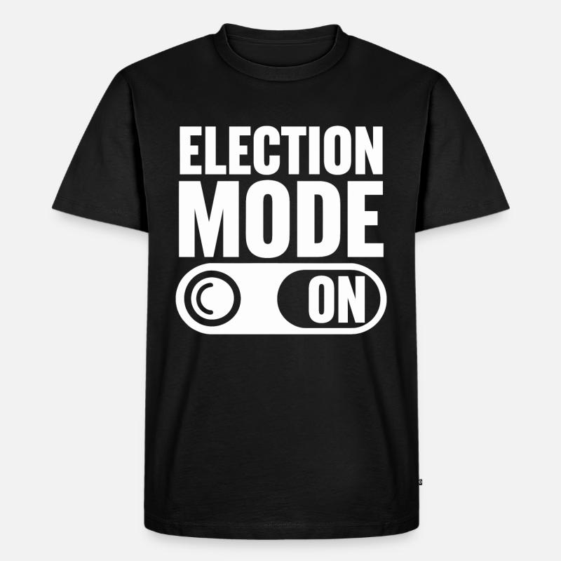 Mode électoral activé - T-shirt Premium bio Homme - noir