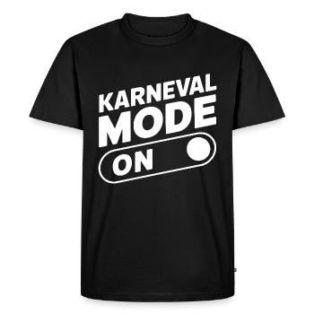 Mode Karneval sur Fasching Fasnet - T-shirt Premium bio Homme - noir - Devant - Nico (187cm)