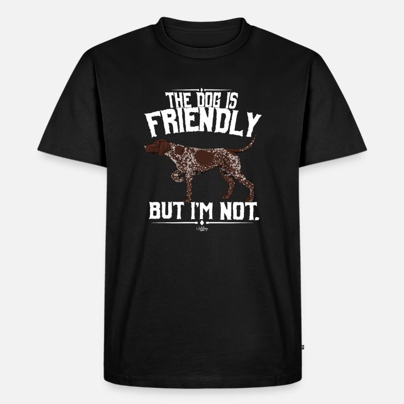 ssfriendly6 - Männer Premium Bio T-Shirt - Schwarz