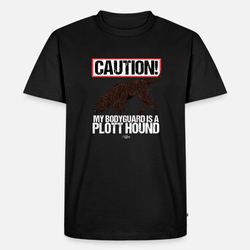 plottguard2 - Männer Premium Bio T-Shirt - Schwarz