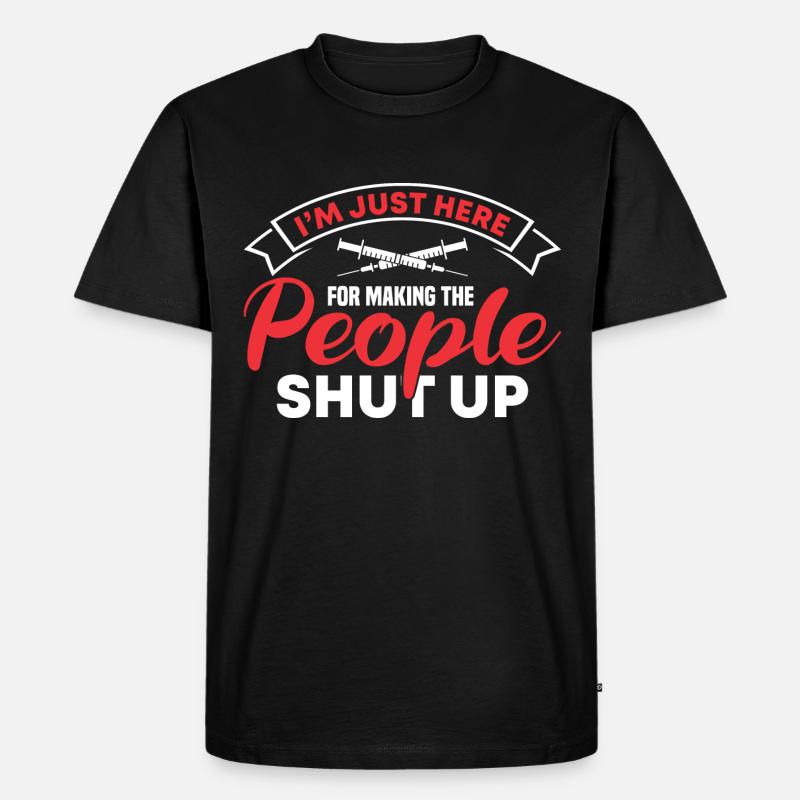 Anesthesia Anesthesia Technician Anesthesiologist - Men's Premium Organic T-Shirt - black