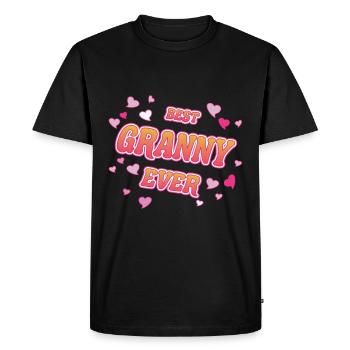 Meilleure grand-mère de tous les temps, meilleure grand-mère au monde Design - T-shirt Premium bio Homme - noir - Devant - Nico (187cm)