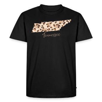 Tennessee Leo State Tennessee - Men's Premium Organic T-Shirt - black - Front - Nico (187cm)