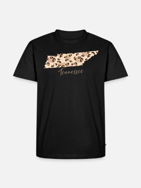 Tennessee Leo State Tennessee - Men's Premium Organic T-Shirt - black